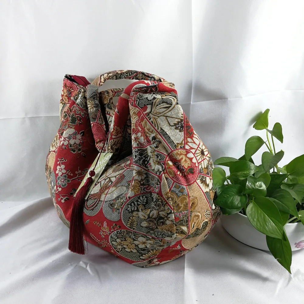 women bags vintage flower shoulder bag fringe handbags (5)