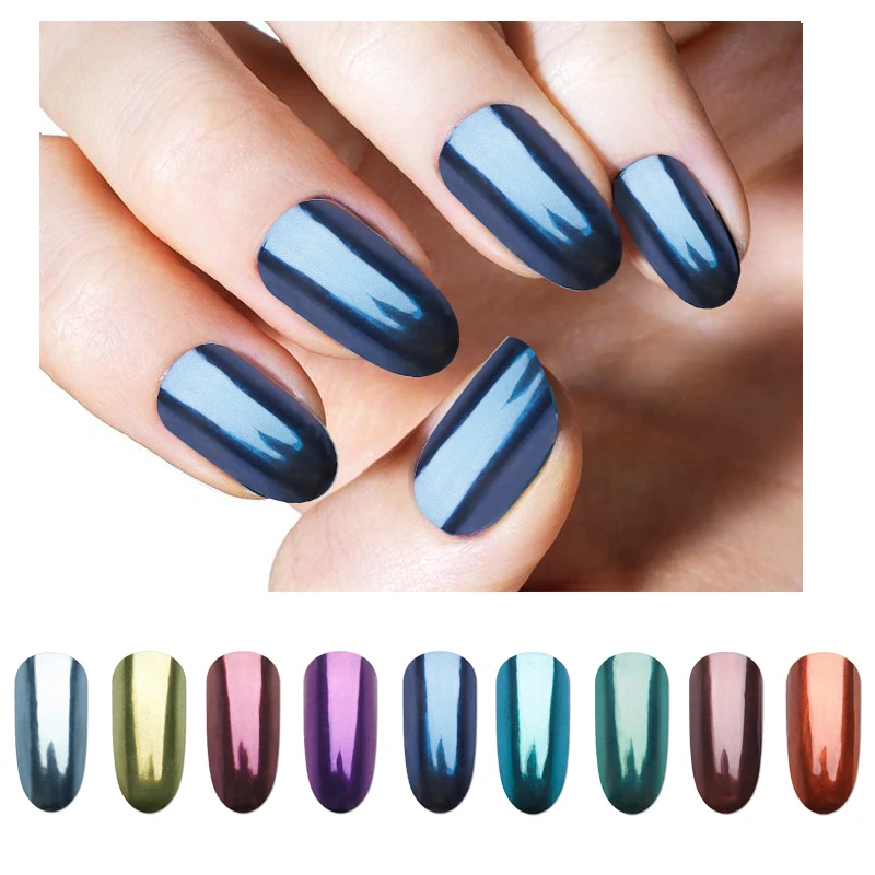 

Nail Glitter Magic Mirror Pigment Powder Shining Charming Dust Manicure Nail Art DIY Nail Glitter Chrome Decorations