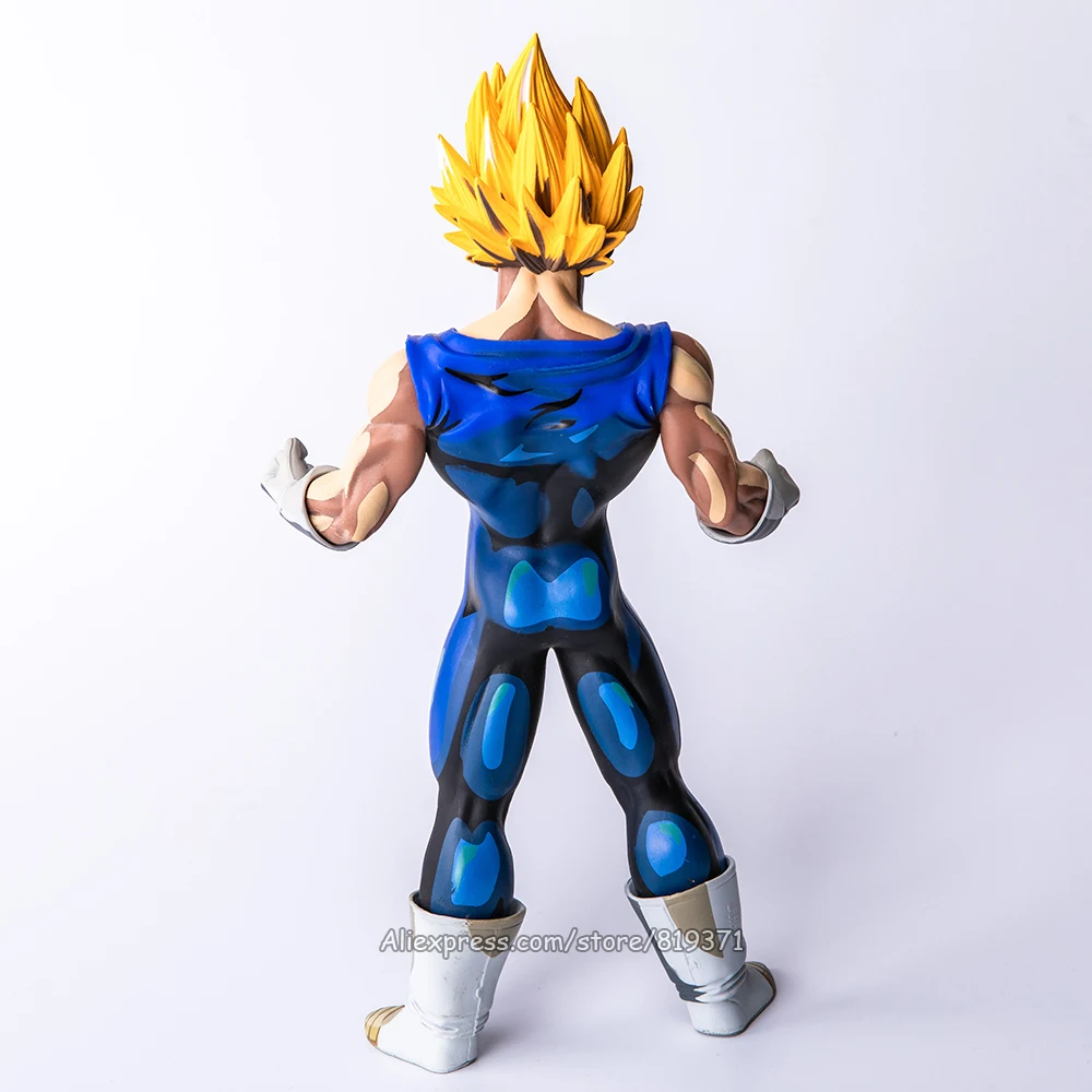 Большой размеры специальные аниме краски цвет 26 см Dragon Ball Z Super Saiyan vegeta ПВХ пластмассовая фигурка DragonBall Коллекция Модель игрушечные лошадки