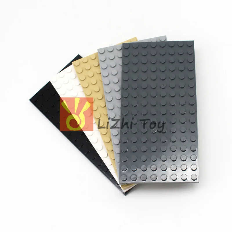 

MOC Brick Parts 92438 Plate 8 x 16 Classic Piece DIY enlighten Building Block Toy Accessory