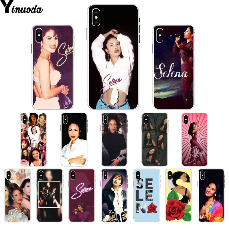 Yinuoda selena quintanilla DIY Окрашенные красивые аксессуары для телефонов Чехол Apple iPhone 8 7 6 6S