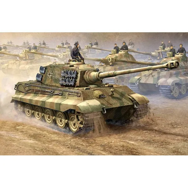 

1/16 trumpeter 00910 German Kingtiger 2in1 (Henschel Turret) model hobby