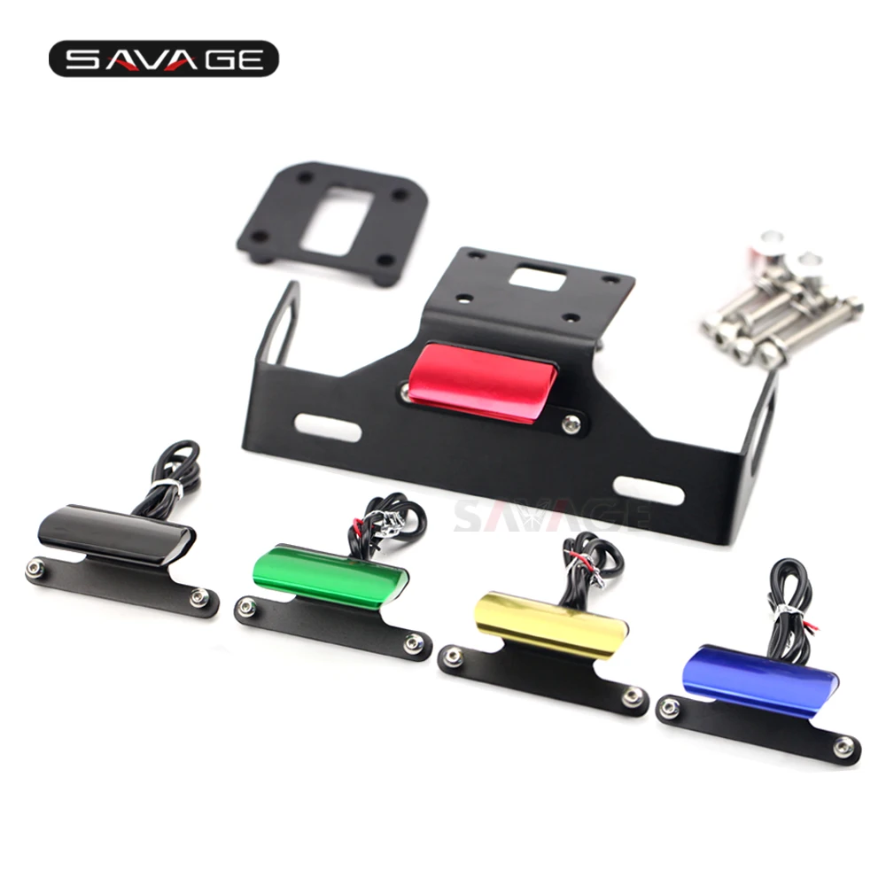 

License Plate Holder LED Light For KAWASAKI Z800 2013 14 15 2016 Motorcycle Accessories Tail Tidy Fender Eliminator CNC Z 800