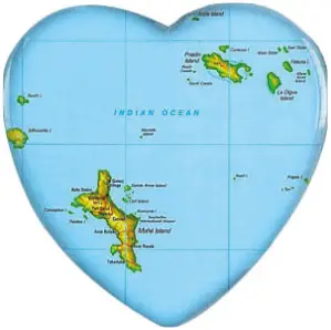 

10pcs/lot Seychelles Map Pendant, Seychelles Necklace, Seychelles heart Necklace Glass Photo Cabochon Necklace