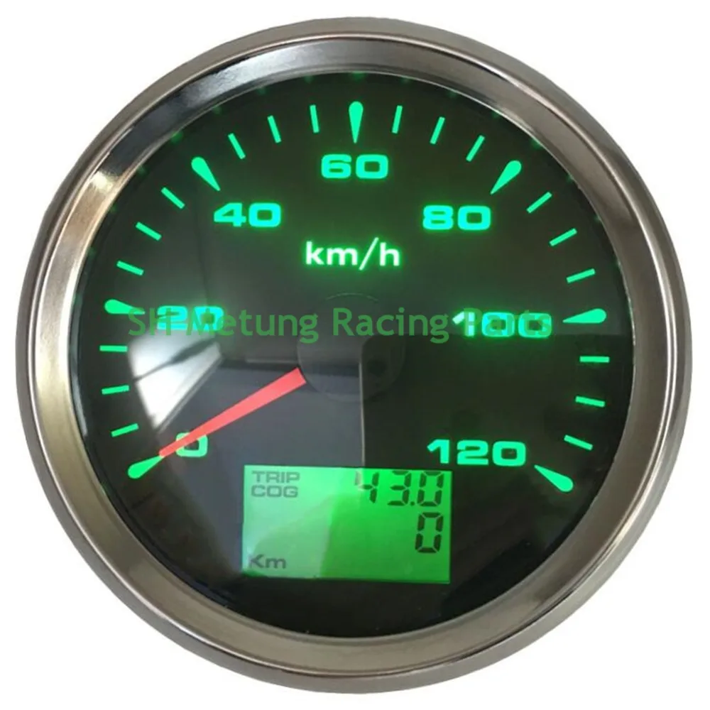 Redheadpix 買取1 Pc 0 1kilometer 時間gps スピードメーター85 ミリメートルデジタルスピード走行距離計旅行ゲージcog 速度インジケータアンテナ自動オンライン価格