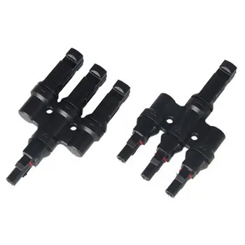 

Solar Panel Branch Cable Connectors 1 Female To 3 Male(F/MMM) And 1 Male To 3 Female (M/FFF)