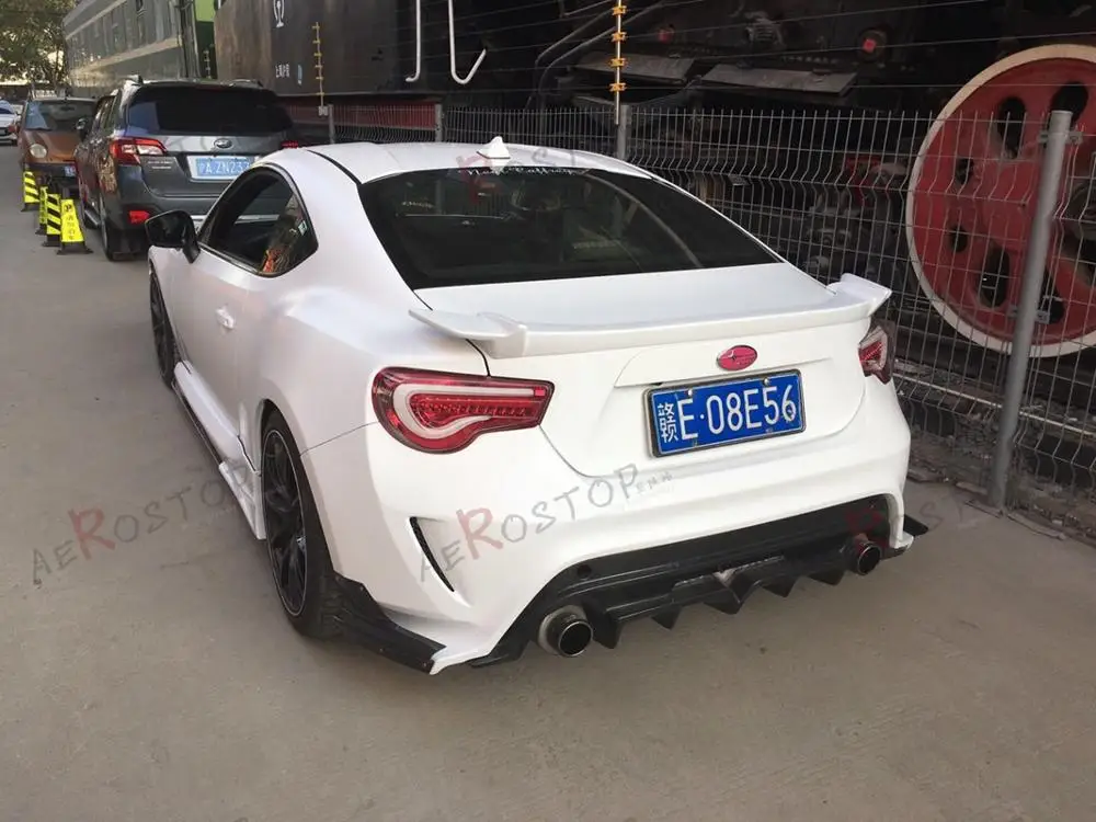 FT86 GT86 FRS BRZ VARIS ARISING-II задний диффузор(только для арсинга 2 бампера) углеродного волокна