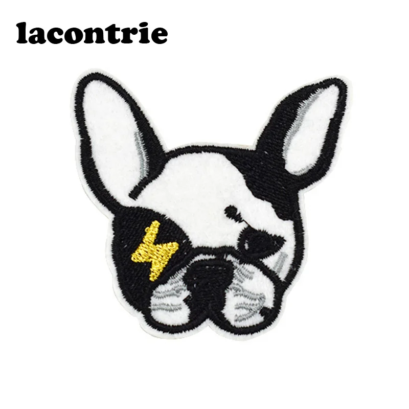 5 шт. патчи с вышивкой бульдога для одежды|fashion patches|patches fashionpatches for clothing iron |