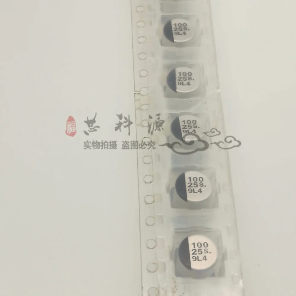 Оригинальный новый 100% EEE1EA101XP SMD алюминиевый электролитический конденсатор 25V100UF 6