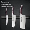 Sowoll-4pcs-Stainless-Steel-Knives-Set-5-Utility-6-Chef-7-Chopping-Bend-Handle-Knife-With