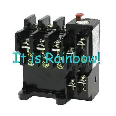 

Free Shipping JR36-20 1NO 1NC 3 Phase 20A 1.5-2.4A Adjustable Thermal Overload Relay