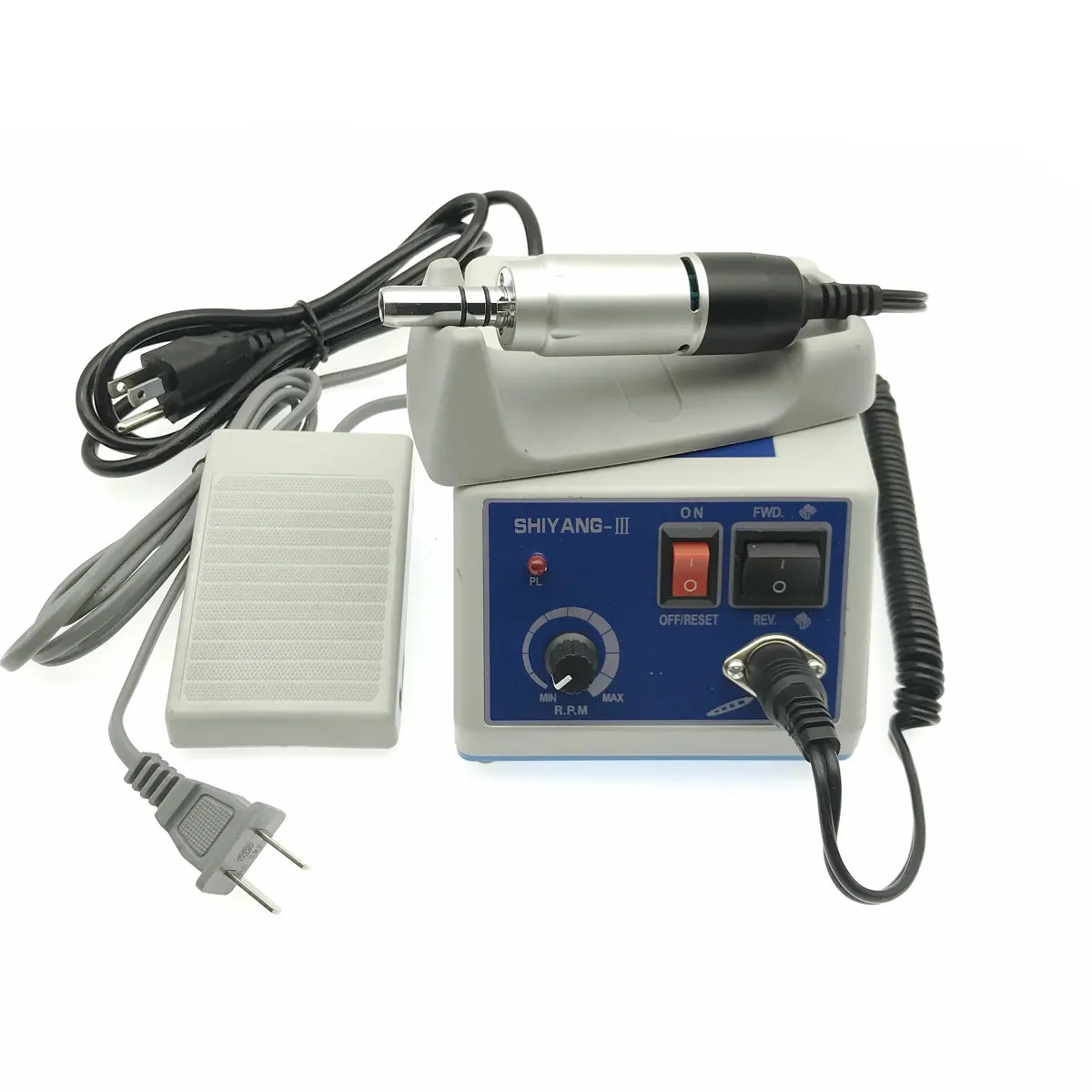 

Dental Electric Micro Motor Polisher SHIYANG N3 Machine + E Type Connector WJ-90 110V