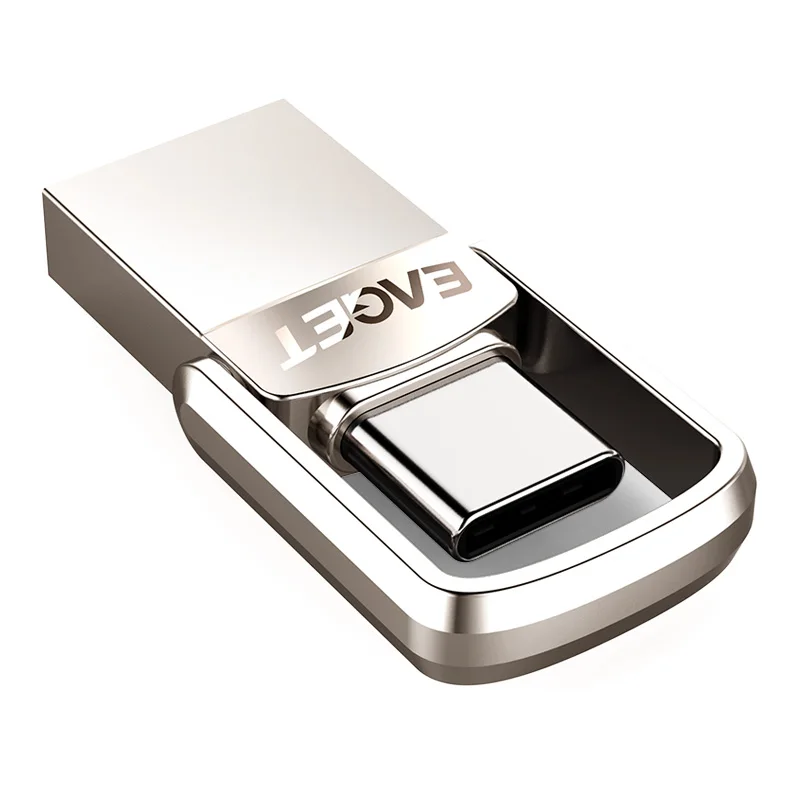 Eaget USB флеш-накопитель 64 ГБ 32 ГБ, Usb 3,0, металлический флеш-накопитель 64 ГБ, мини флеш-диск, флешка 128 ГБ, USB флешка для телефона типа C