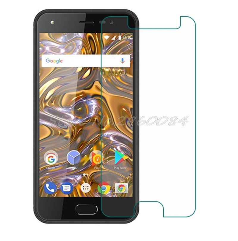 Закаленное стекло для смартфона BQ 5012L Rich Glass 9H Защитная пленка экрана