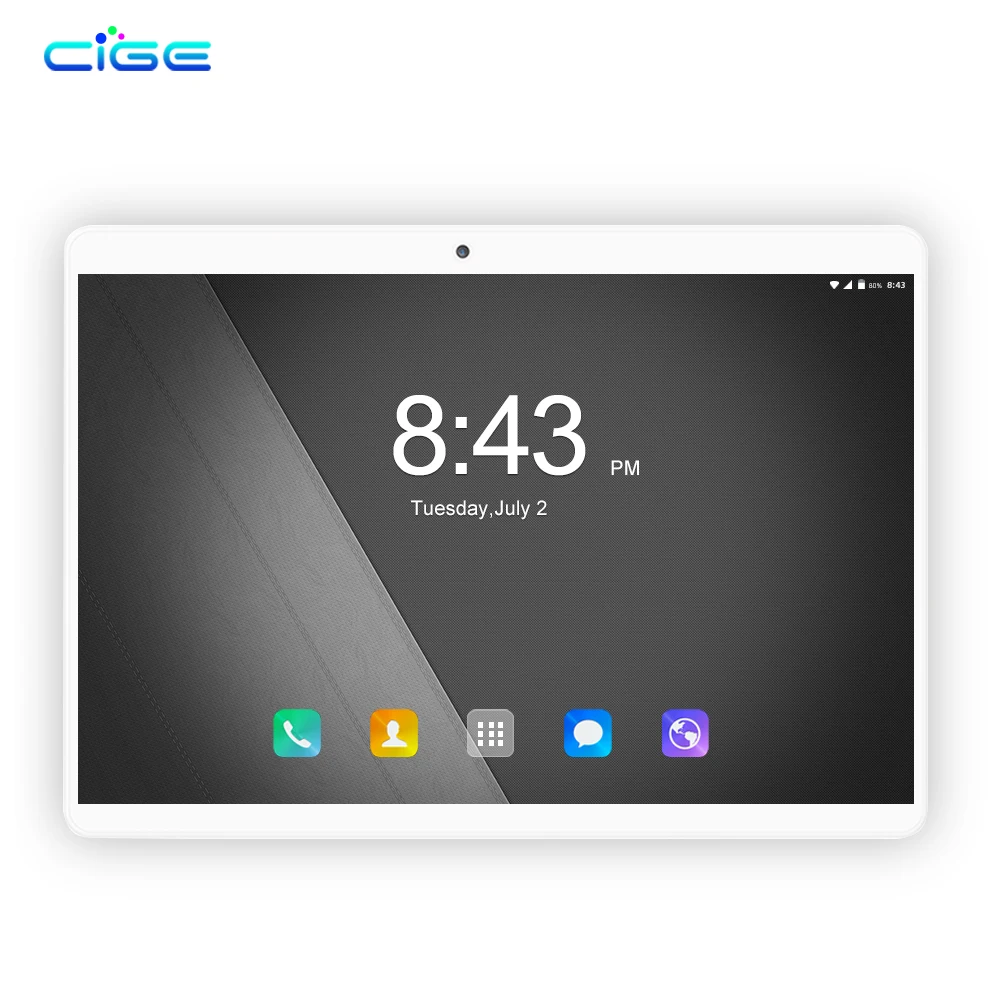 

CIGE N9 MTK8752 Octa Core Android 8.0 Tablets 6GB RAM 64GB ROM Dual Camera Dual WIFI 10.1 inch 1280*800 Tablet PC 10