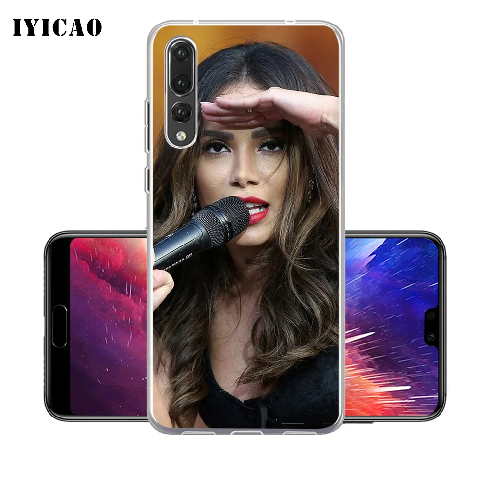 IYICAO Singer Anitta Мягкий силиконовый чехол для телефона Huawei P30 P20 Pro P10 P9 P8 Lite P Smart из