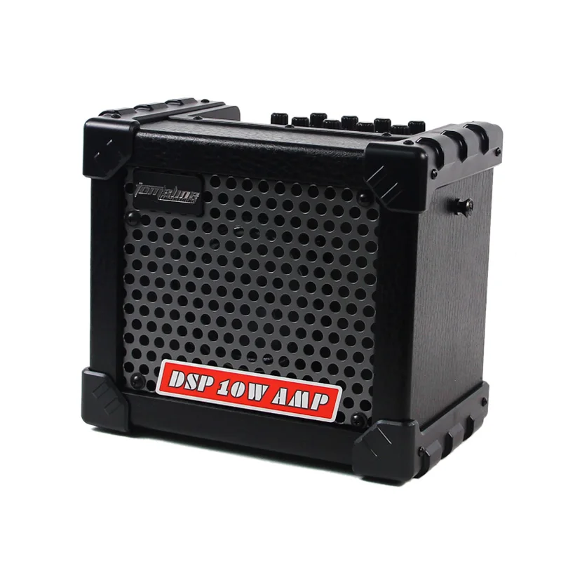 Aroma TM 05 10W Electric Guitar Amp Amplifier Speaker Built in Tuner Tap Function Effect Volume