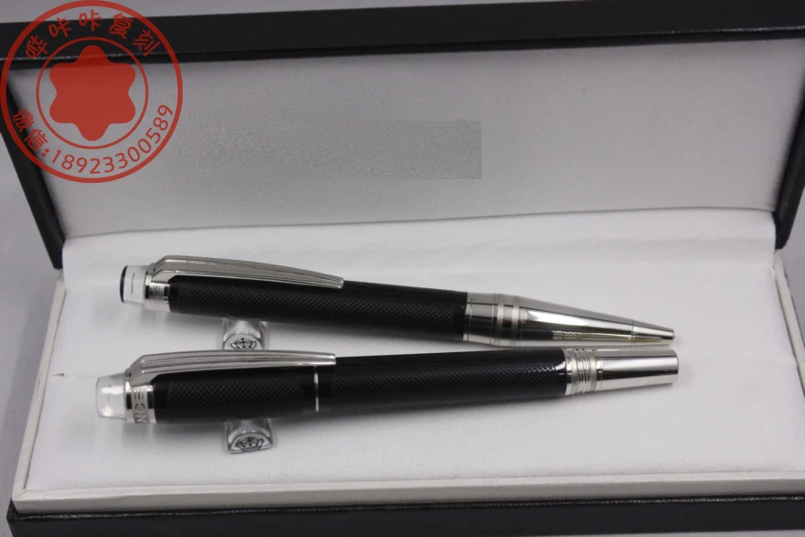 

Wakaka Pen Starwalker Urban Speed Extreme Resin Black Carved Silver Roller pen Ballpoint Pen 113783