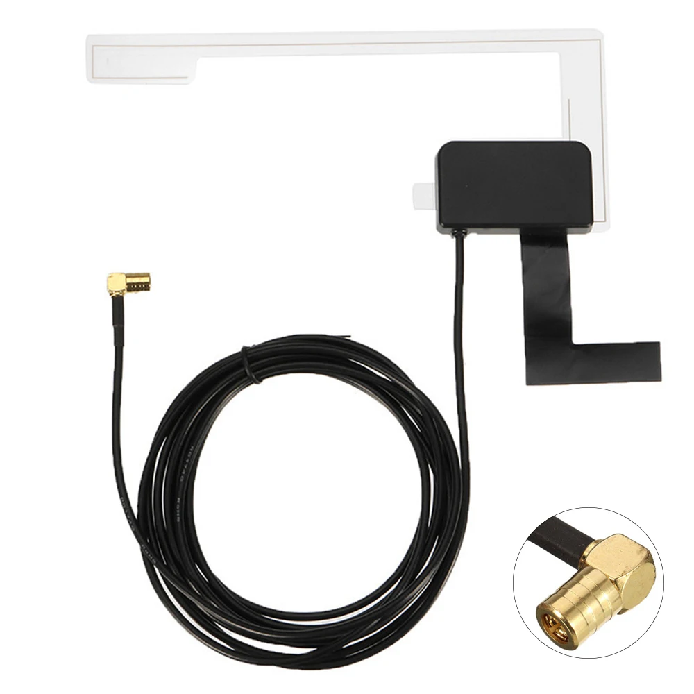 Universal Car Window Glass Mount Active DAB Antenna Digital Car Radio