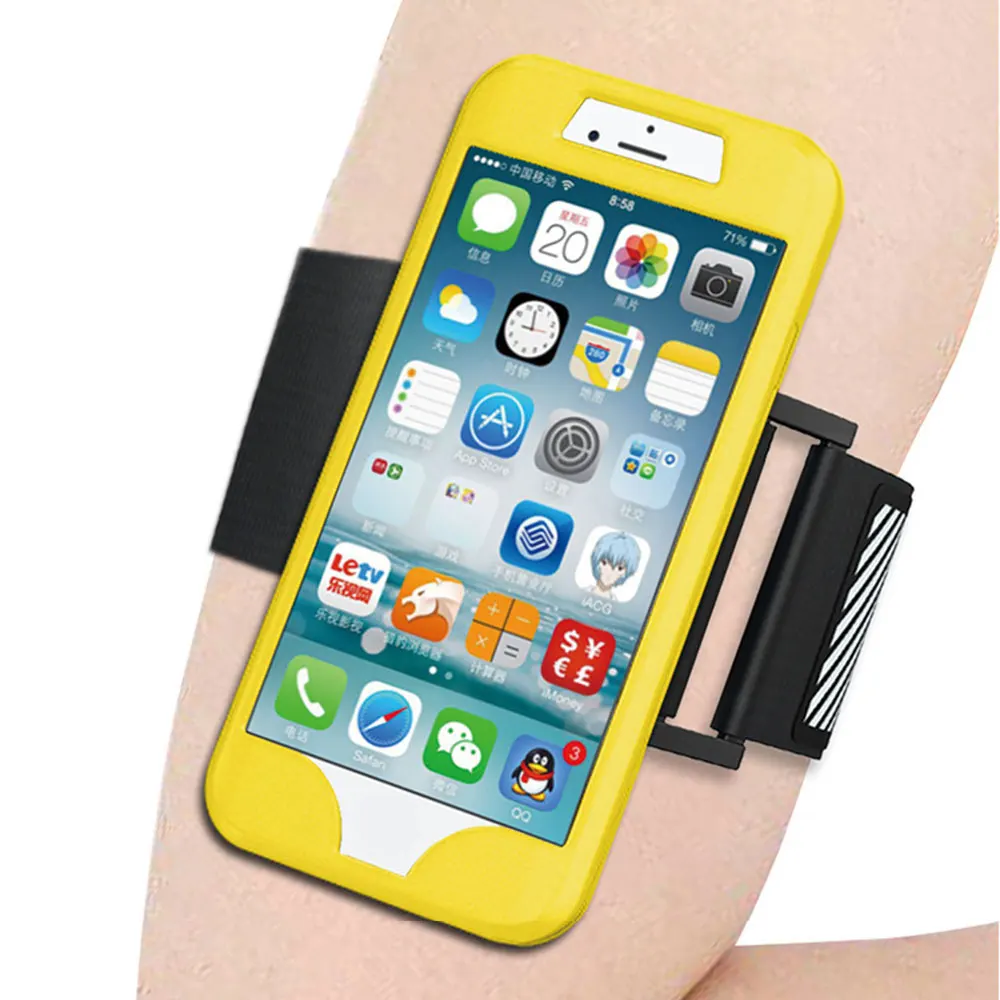 2 in 1 Detachable Sport Armband Phone Case Bag for iPhone X Running GYM Arm Band Belt Cover Case for iPhone 7 8 Plus (9)