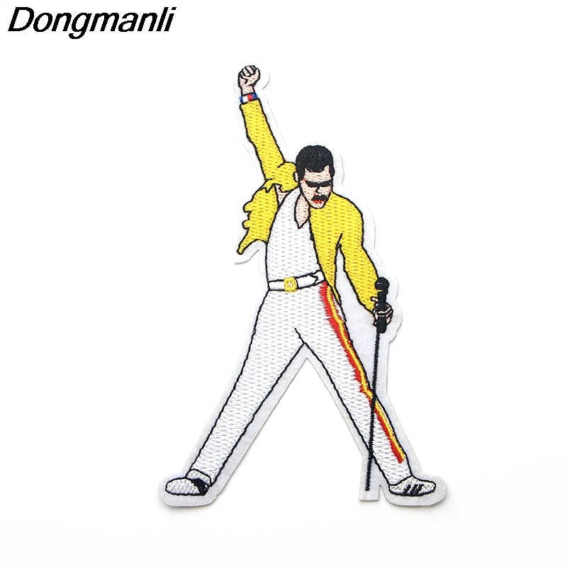 P3474 Dongmanli вышитый аниме пришитый Железный значок с аппликацией для одежды|Броши| |