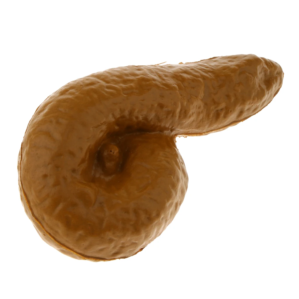 Gag-Funny Joke Tricky Toys Mischief Turd Gag Toy Realistic Shits Poop Fake Turd Classic Shit Funny Toys for Children Adult
