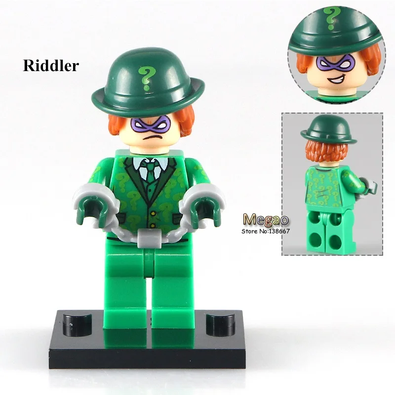 

XH553 Riddler Limited Edition 71017 #20 Single Sale 2017 Batman Movie Batman Building Block Children Gifts Toys X0152