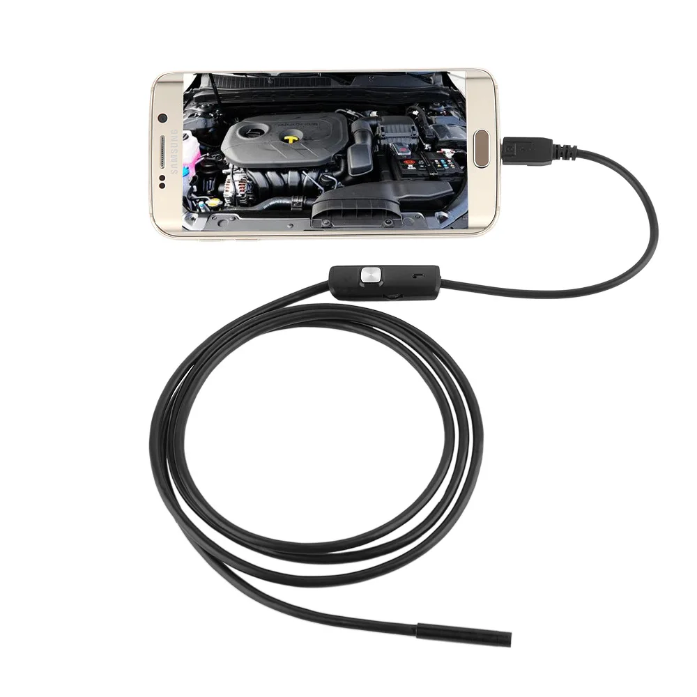 HD 130W pixels 7mm camera waterproof endoscope 1M 5M Android mobile