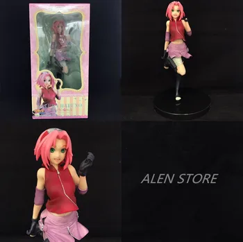 

Free Shipping 8.5" Naruto Shippuuden Anime Haruno Sakura GEM Gals Ver. Boxed 21.5cm PVC Action Figure Model Doll Toys Gift