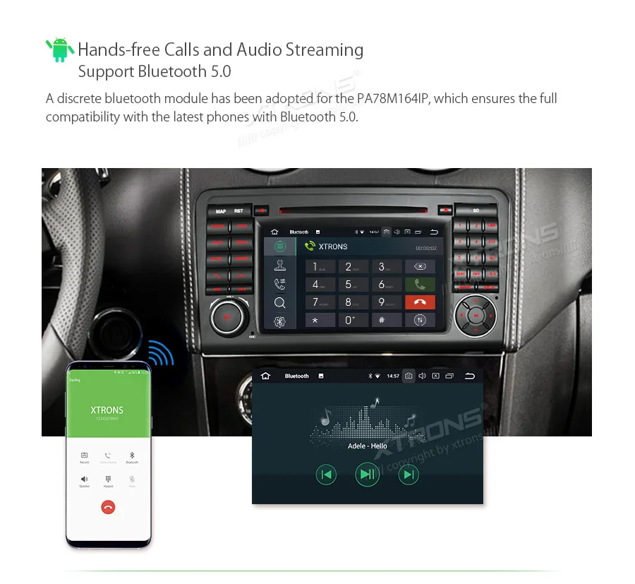 Discount Android 8.1 Radio GPS RCA Car DVD Player for Mercedes Benz ML Class W164 ML300 ML350 ML450 ML500 2005-2011 GL Class X164 1