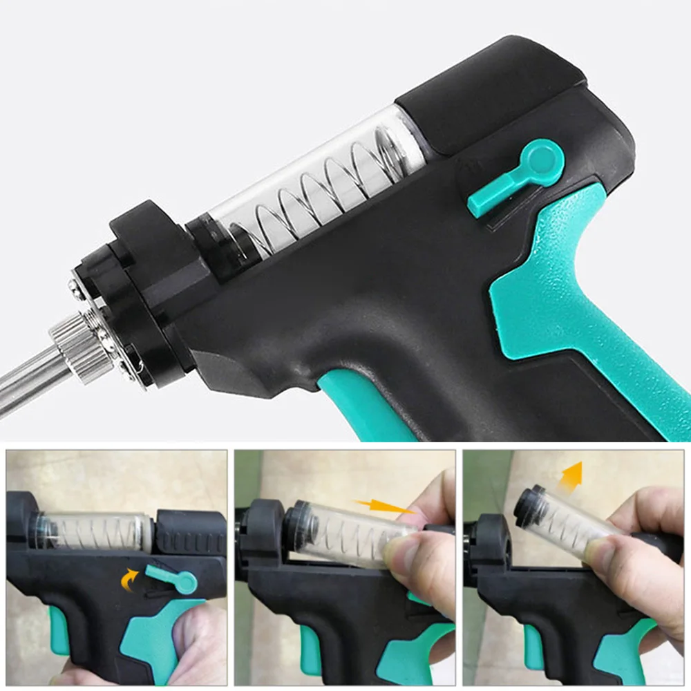 

SS-331H Electric Desoldering Gun Anti-static High Power Strong Suction Desoldering Pump For PCB Circuit Board Repair
