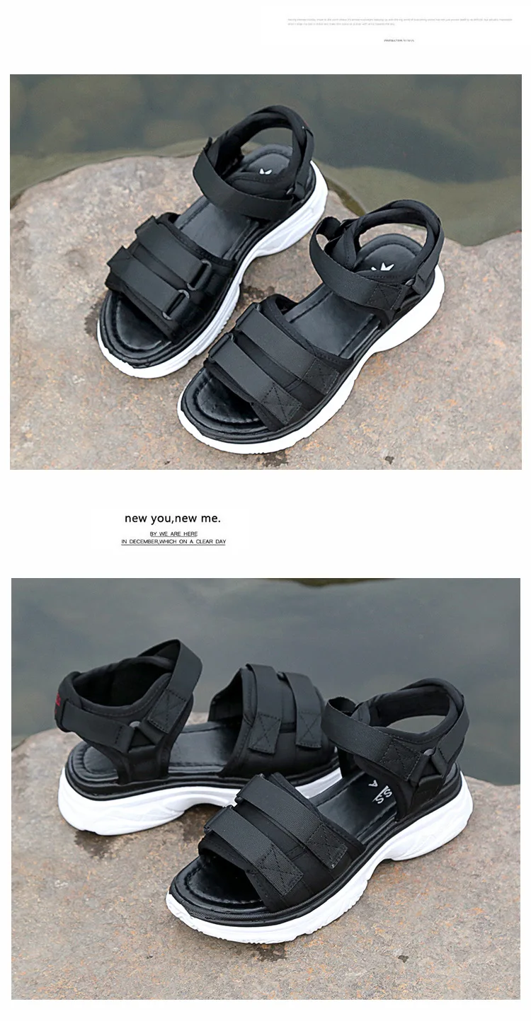 fujin women summer shoes platform sandals