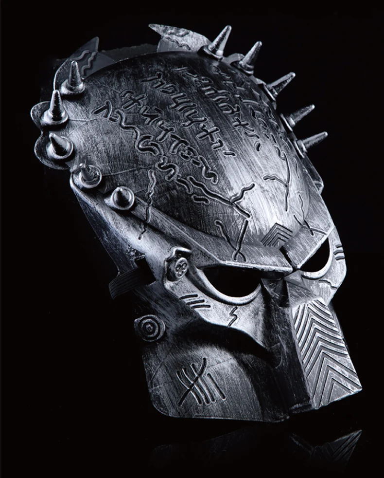 

1PC Halloween Props Film Theme Predator Mask AVPR Lone Wolf Party Mask KT 009