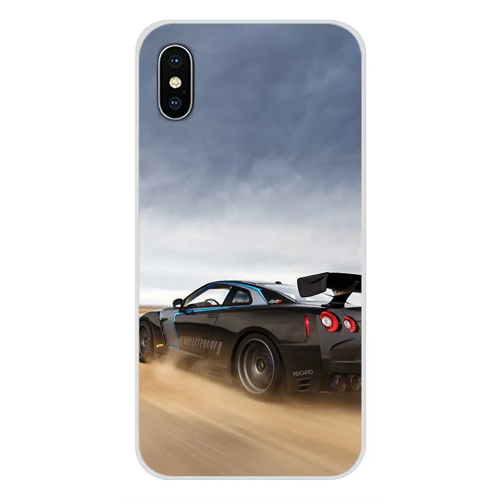 Чехол для мобильного телефона JDM автомобильный NISSAN GTR металлический чехол Sony Xperia Z