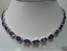 Joyería Hermosa Amatista Collar de 5.27 de calidad Superior del envío libre