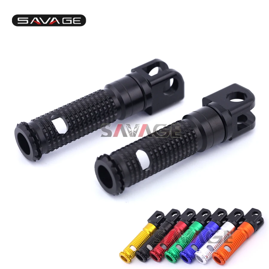 

Motorcycle Rider Front Foot Pegs Footrest Adapter For KAWASAKI VERSYS 1000 / KLE 650 / Z1000 / Z750