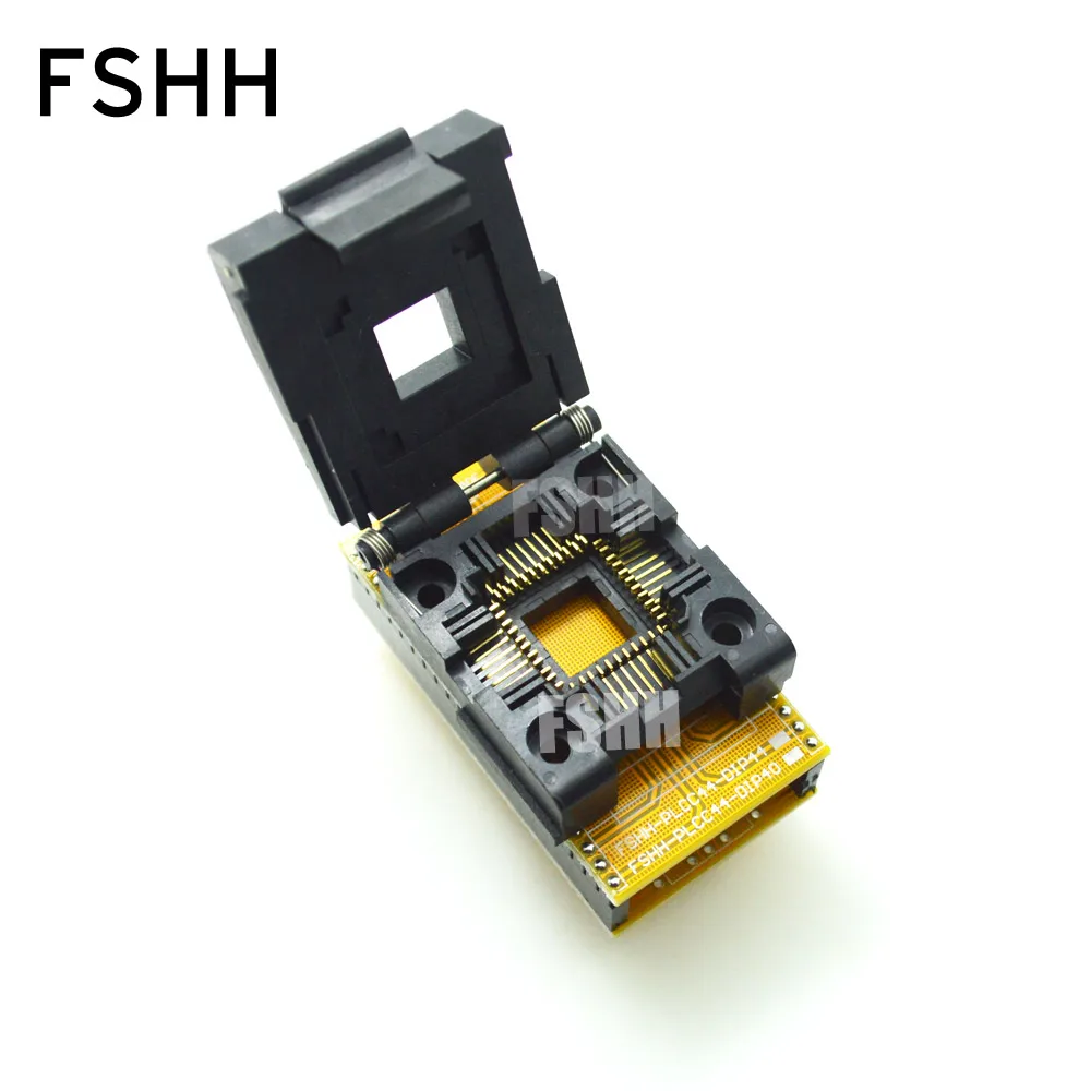 

Clamshell PLCC44 to DIP40 Programmer Adapter PLCC44-DIP40 ic test socket