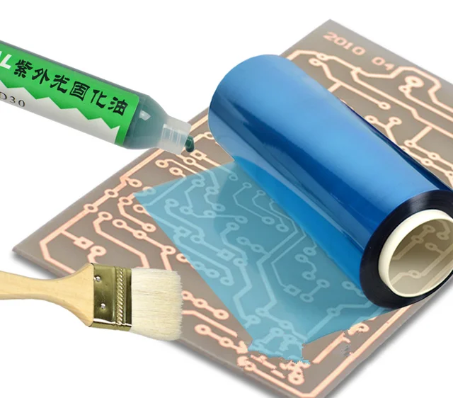 PCB material sensitive dry film production PCB single sided board
