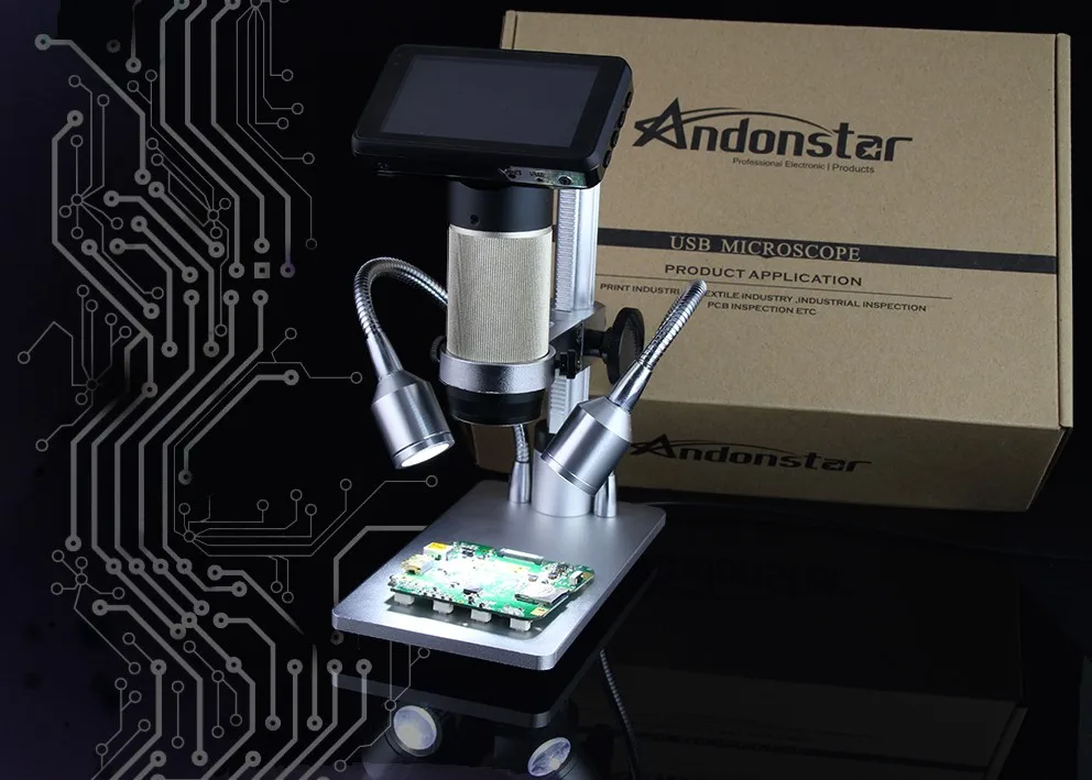 Andonstar HDMI микроскоп дальние расстояния цифровой USB микроскоп для ремонта мобильного телефона паяльник инструмент bga smt часы