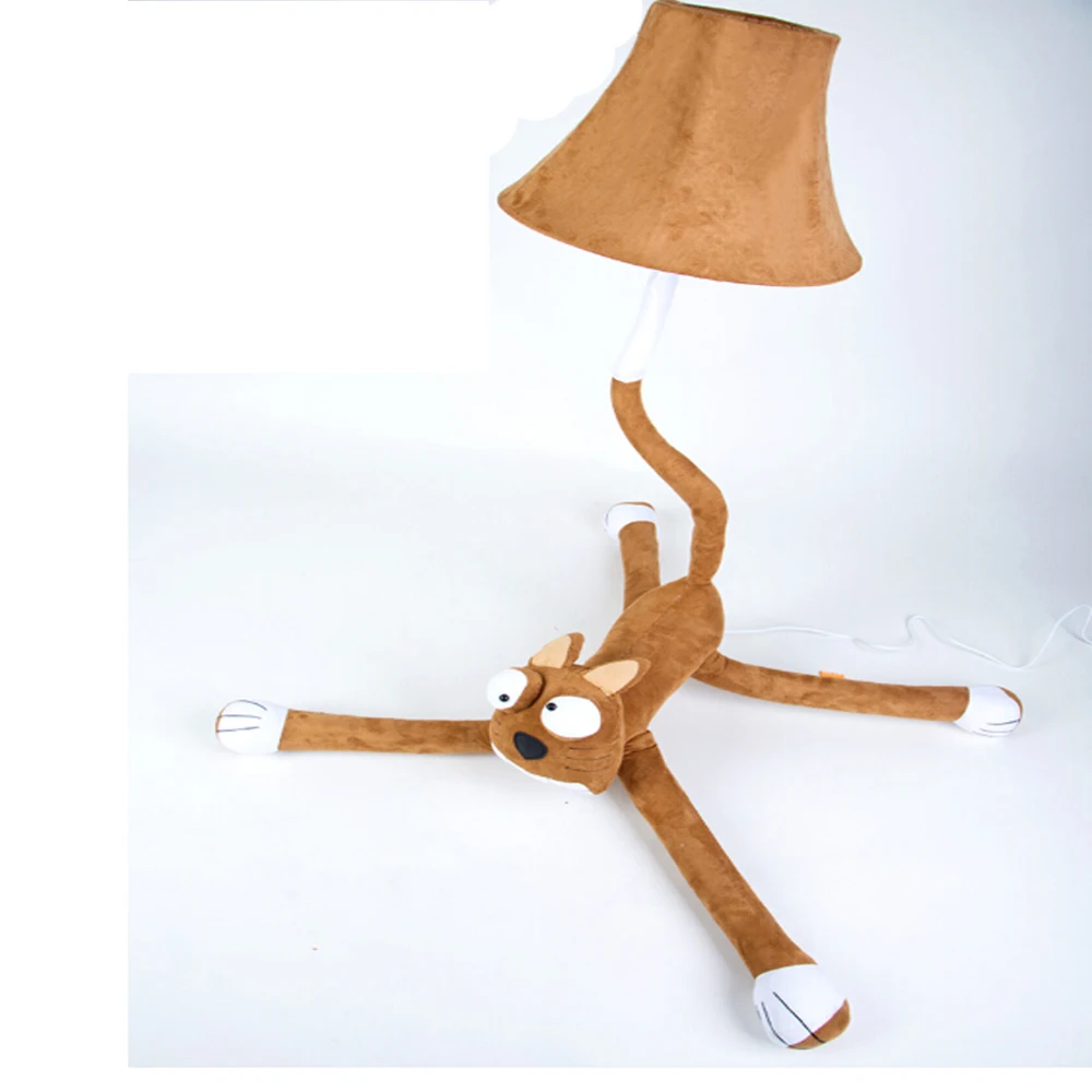 High Quality Led Kids Floor Lamp Fabric European Lighting Decor Standing Lamps 110V 220V E27 Big