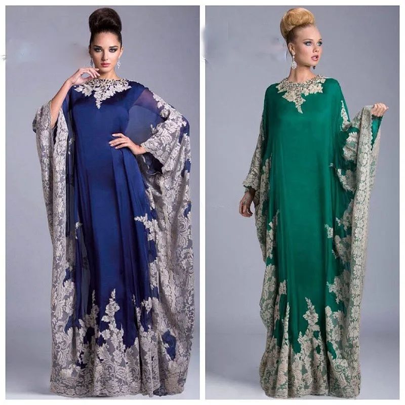 Vestido De Noche 2018 Арабский Кафтан dubai длинный рукав вечернее платье Абая Moroccan халат de soiree мать невесты платья для женщин