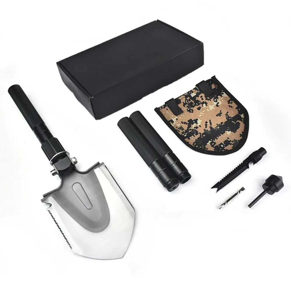 Multi Camping Shovels Survival Tools Multifunctional Folding Chinese