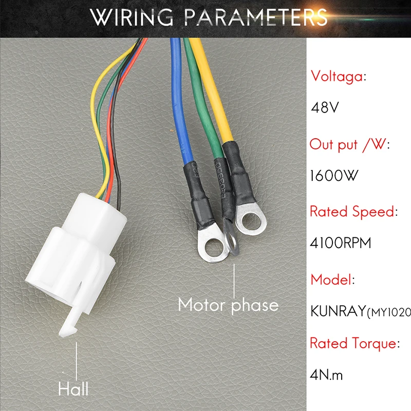 Flash Deal KRMY1020 Electric Bicycle Motor Accessories Brushless 36V  48V  72V 1000W -3000W BLDC Scooter eBike Engine Modifications DIY 8