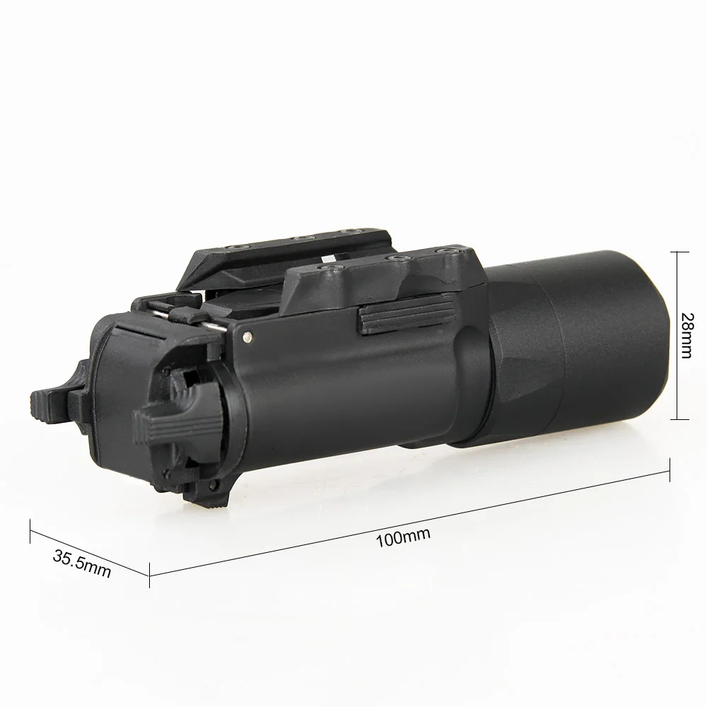 Pistola e Picantinny para a Caça Tático Ultra Arma Luz Branca Lanterna se Encaixa Gz15-0040 X300 Led 7 Cheap Luzes de armas