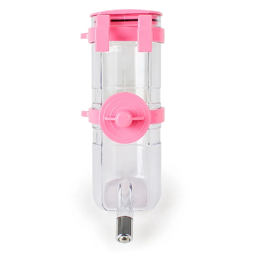 750ML Hanging Water Feeder Bottle for Small Cat Dog Rabbit Hamster Extended Type Pet Automatic Drinking Water Fountains noMY21 (6)