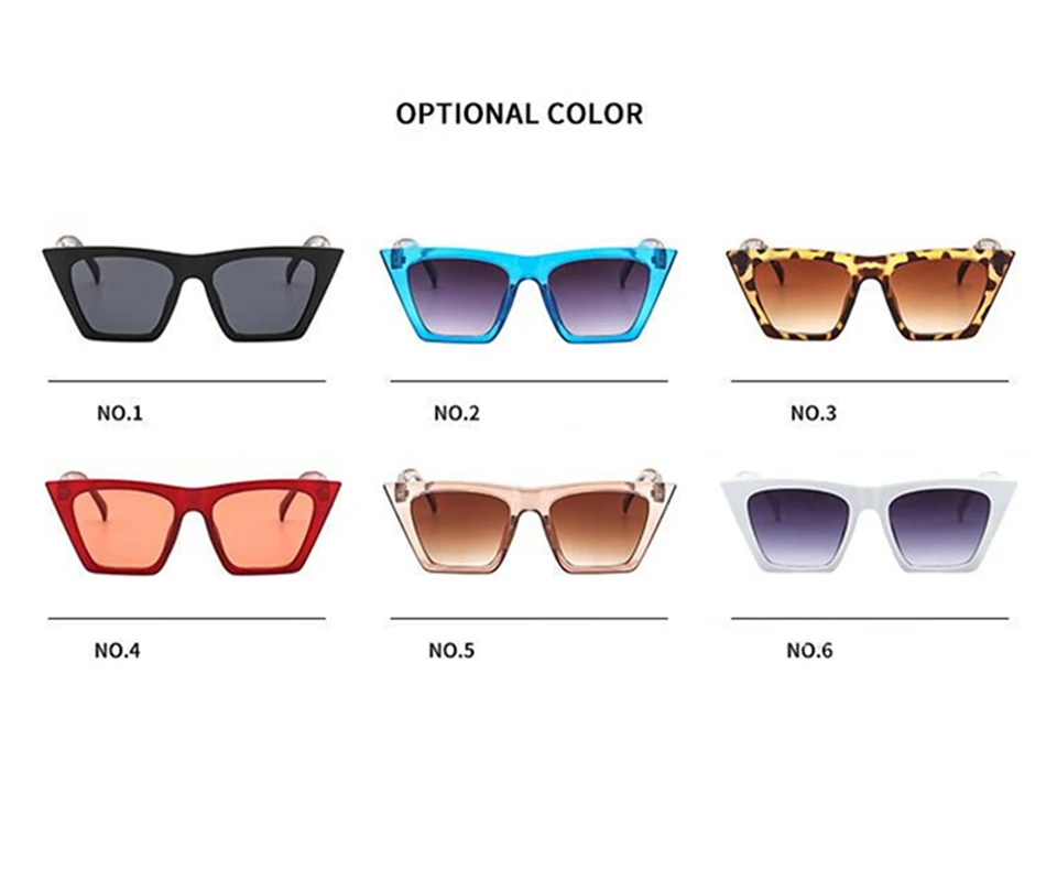 jumlai New Fashion Designer Square Sunglasses Women Men Sunglass Luxury Modern Stylish Sun Glasses UV400 (2)