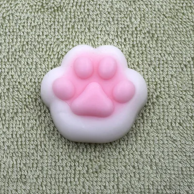 Anti-stress Squishy Toys Phone Strap Mini Soft Silicone Hand Squeeze Squishy Animals Cat Kawaii Rubber Squishes Antistress Toy 2