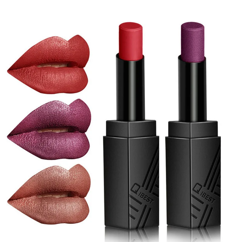 

34 color moisturizing lipstick lasting smooth sexy lipstick pigment nude makeup brand wholesale cosmetics