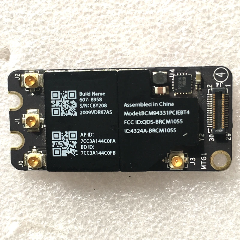 

BCM94331PCIEBT4AX For MacBook Pro A1278 A1286 A1297 WiFi Bluetooth Card Moudle Bluetooth 4.0