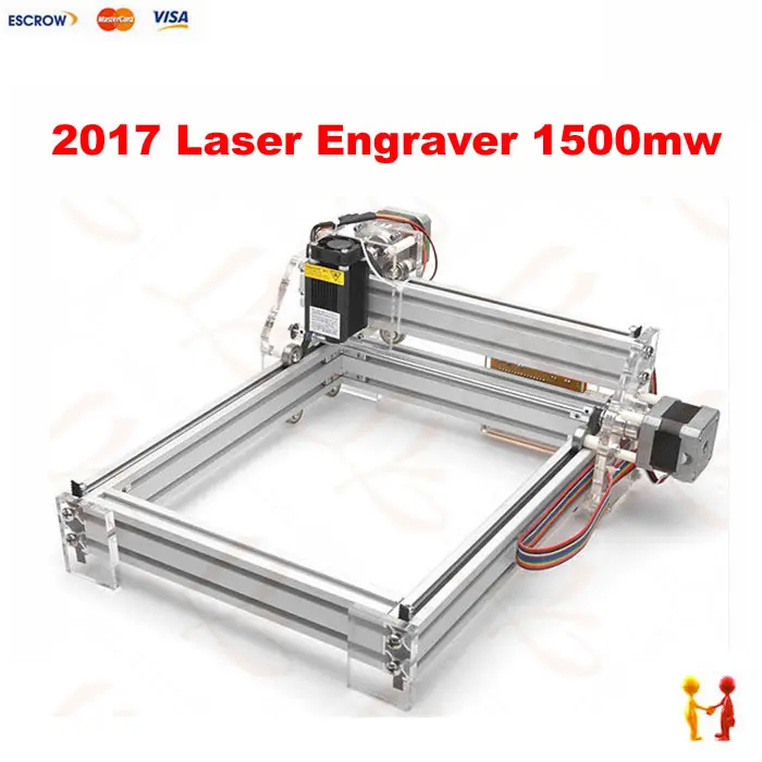 

1500mW Desktop DIY Violet LY 2017 Laser Engraving Machine Picture CNC Printer 20*17CM